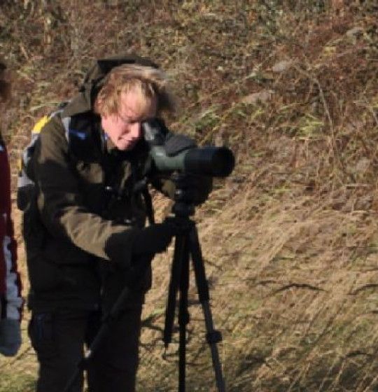 Vögelbeobachten mit Förster Erik Jansen auf Schiermonnikoog